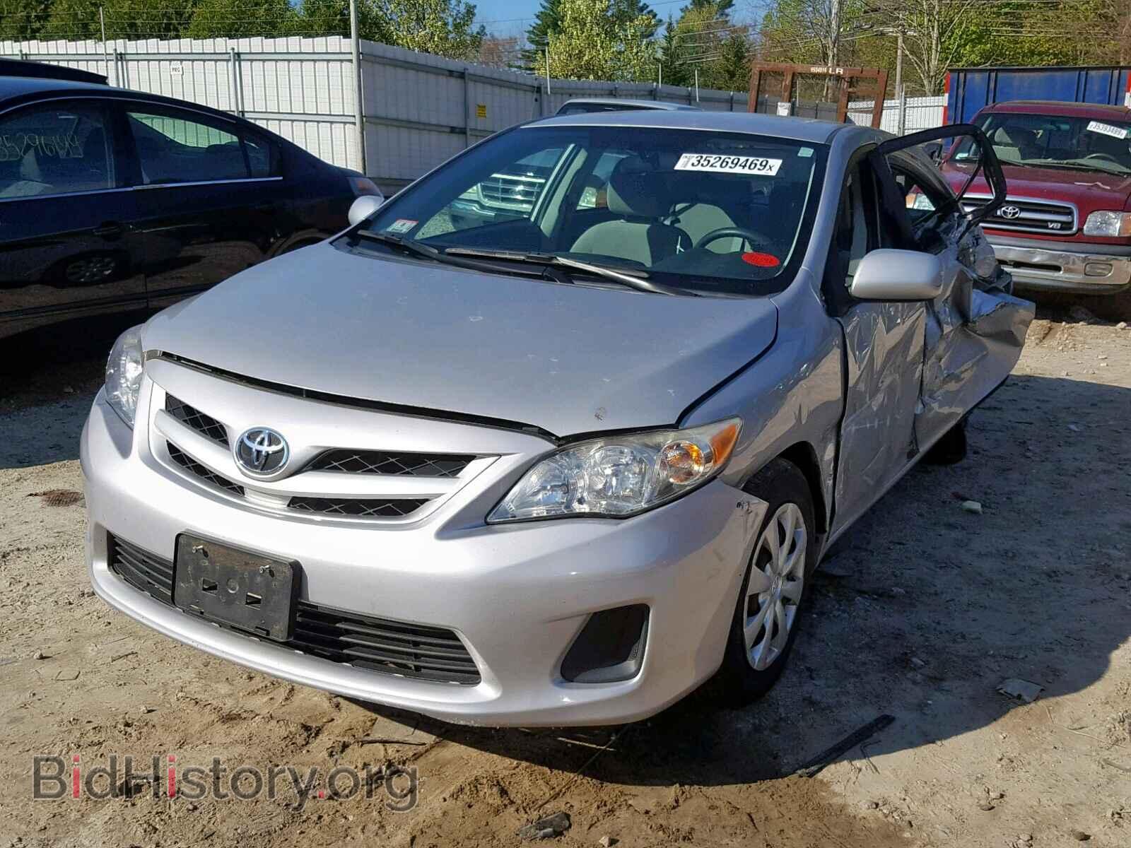 2011 TOYOTA COROLLA BA - VIN: 2T1BU4EEXBC650701 - Фото 2