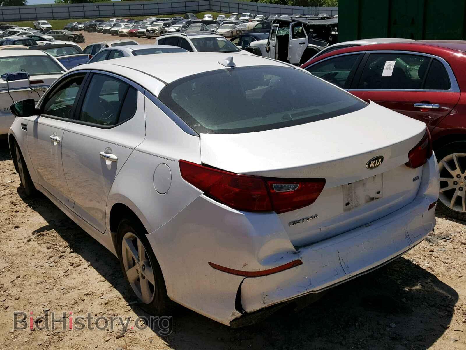 2015 KIA OPTIMA - VIN: KNAGM4A70F5559563 - Фото 3