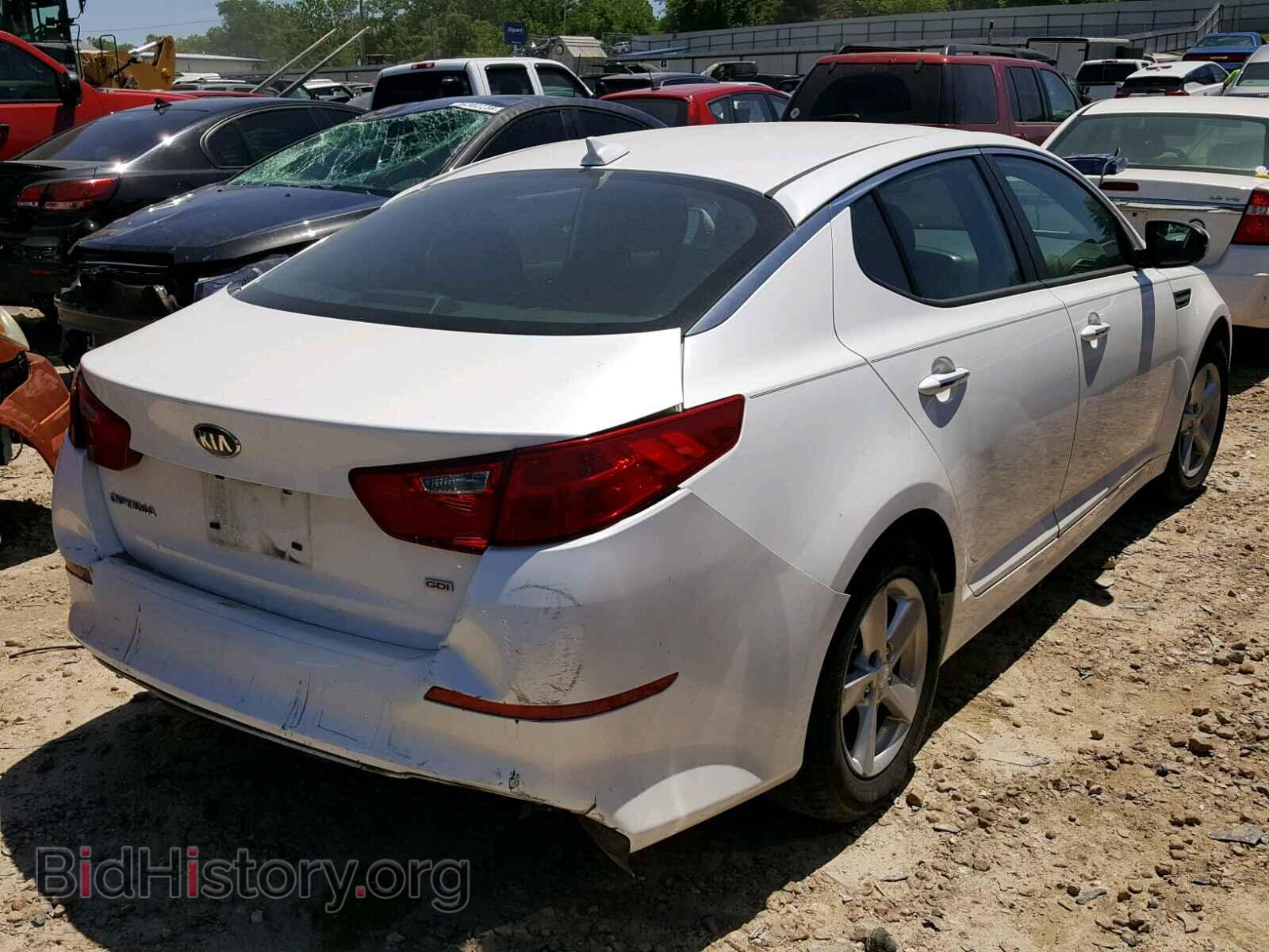 2015 KIA OPTIMA - VIN: KNAGM4A70F5559563 - Фото 4