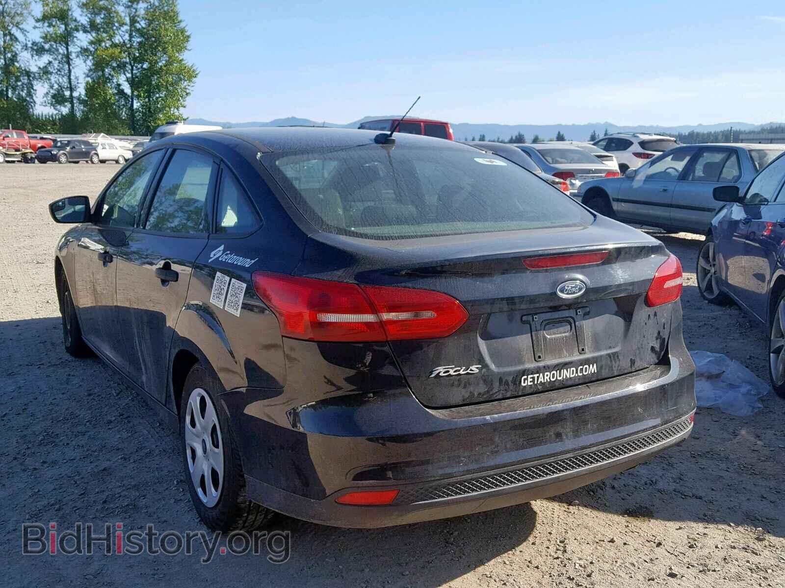 2015 FORD FOCUS - VIN: 1FADP3E2XFL222308 - Фото 3