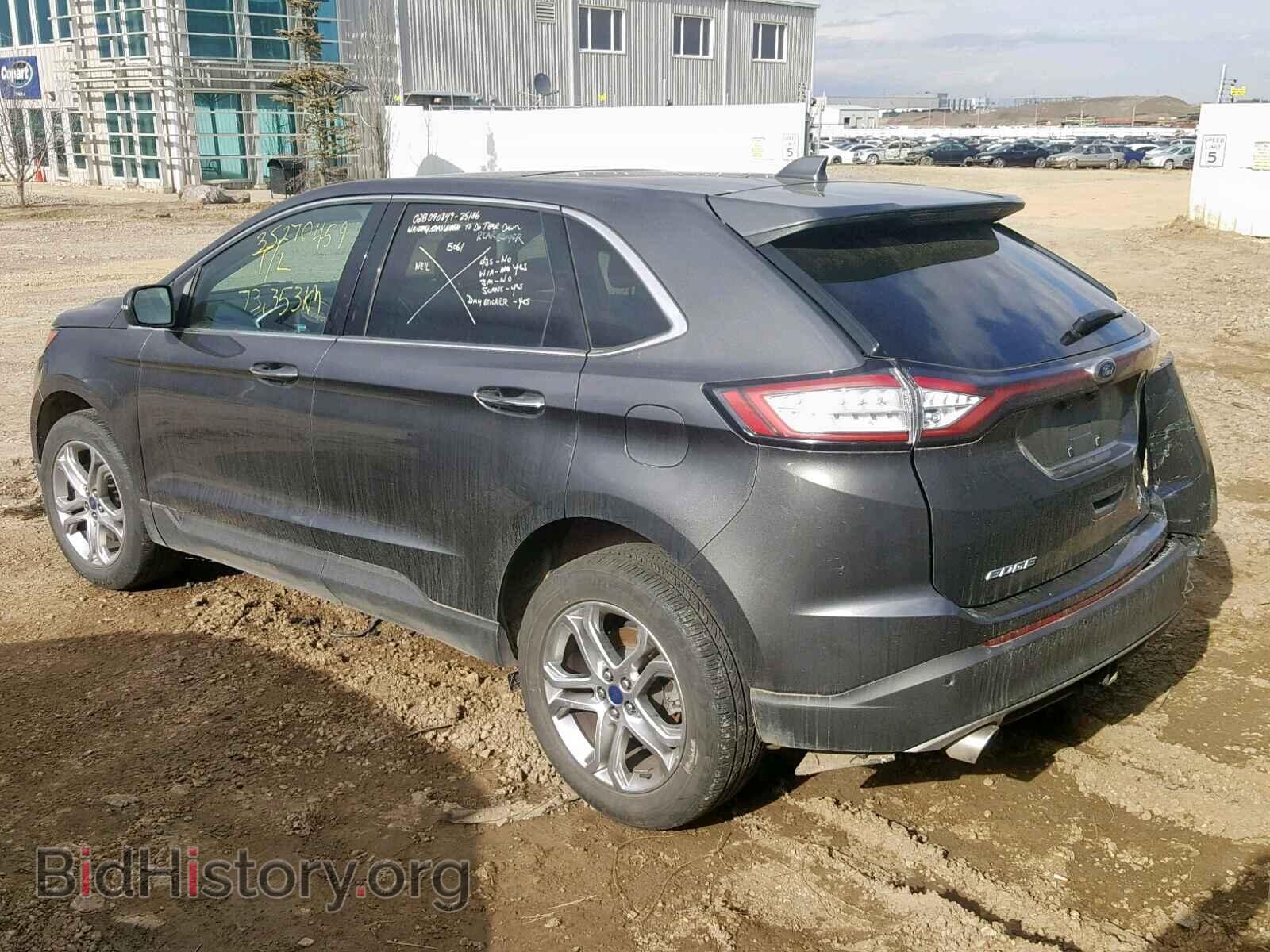 2015 FORD EDGE TITAN - VIN: 2FMTK4K97FBC14352 - Фото 3