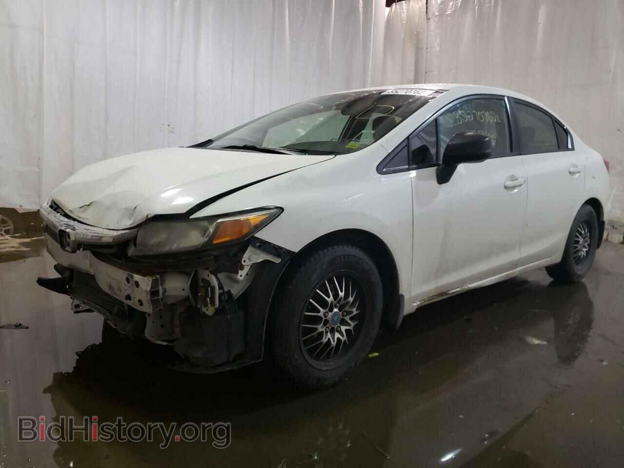 2012 HONDA CIVIC - VIN: 2HGFB2F51CH596529 - Фото 2