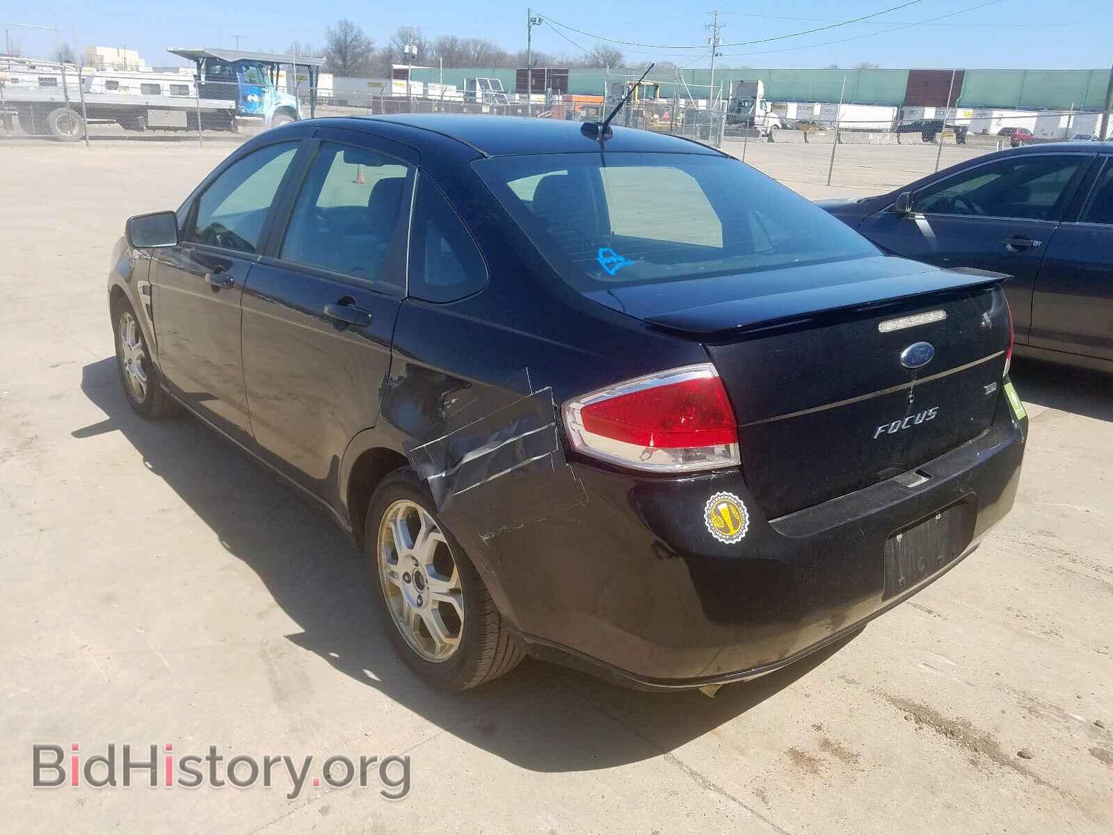 2008 FORD FOCUS - VIN: 1FAHP35N48W256483 - Фото 3