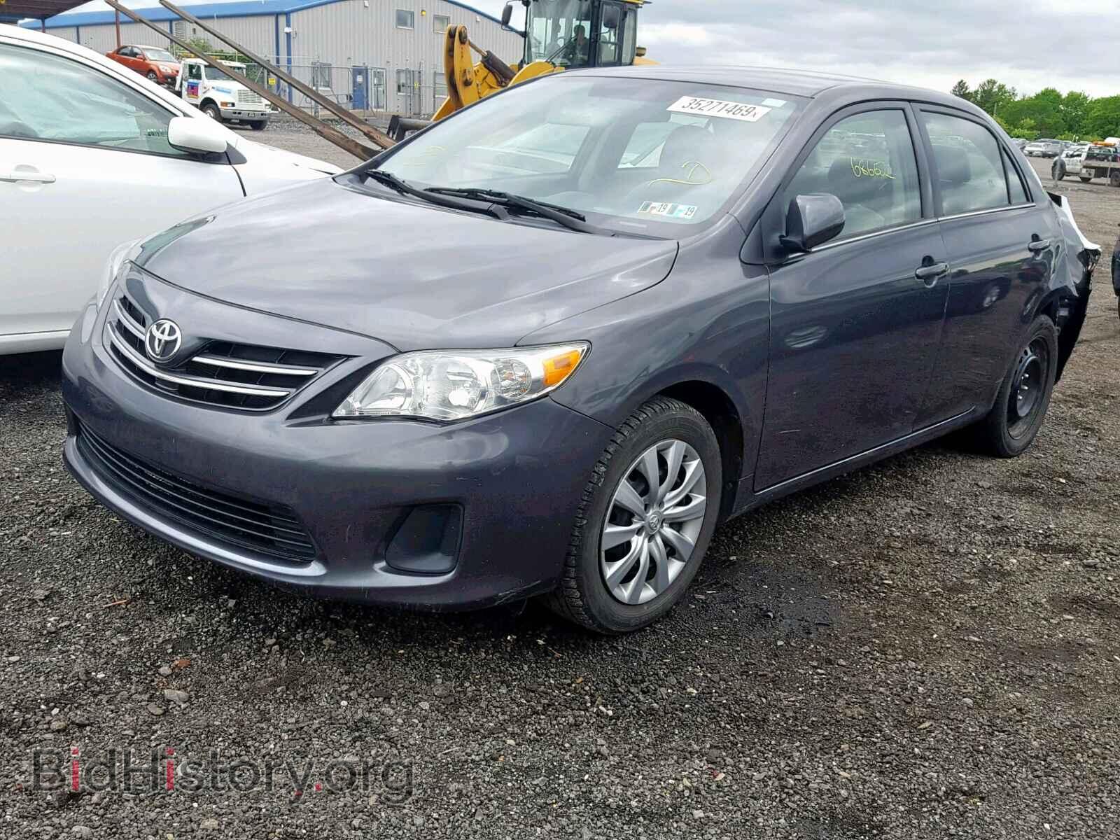 2013 TOYOTA COROLLA BA - VIN: 2T1BU4EEXDC020079 - Фото 2