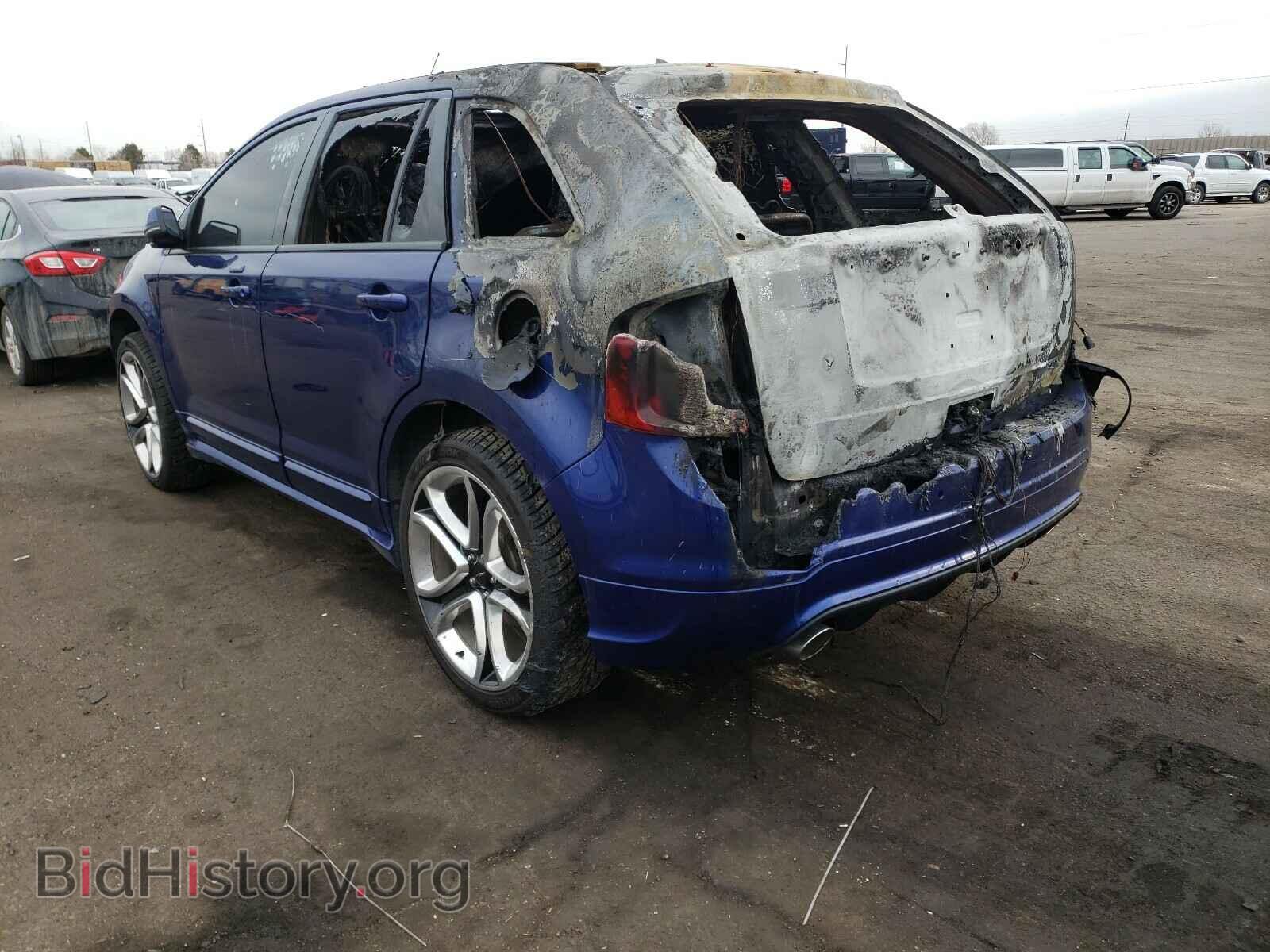 2013 FORD EDGE - VIN: 2FMDK4AKXDBB17569 - Фото 3