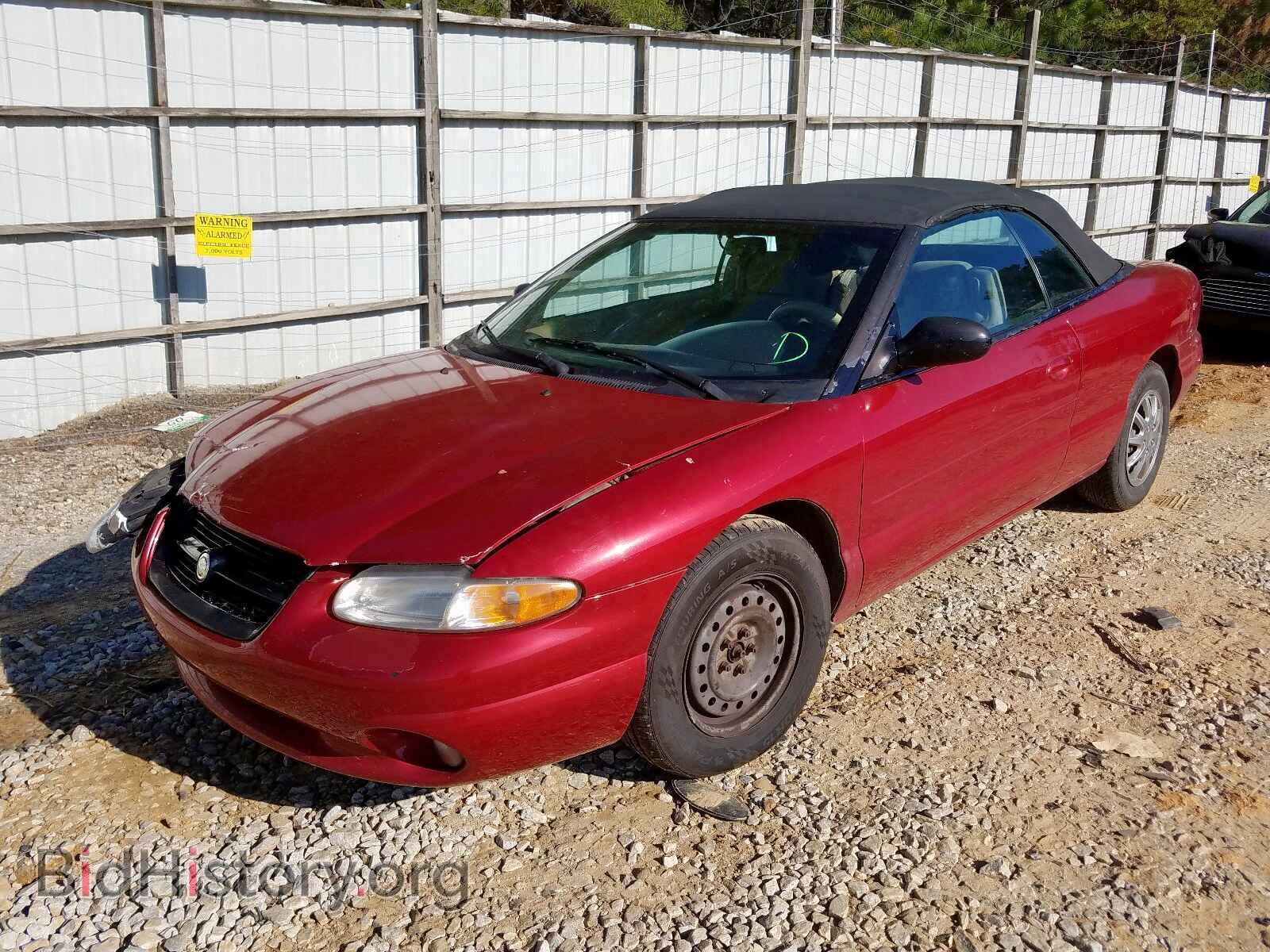 1996 CHRYSLER SEBRING - VIN: 3C3EL45X3TT254646 - Фото 2