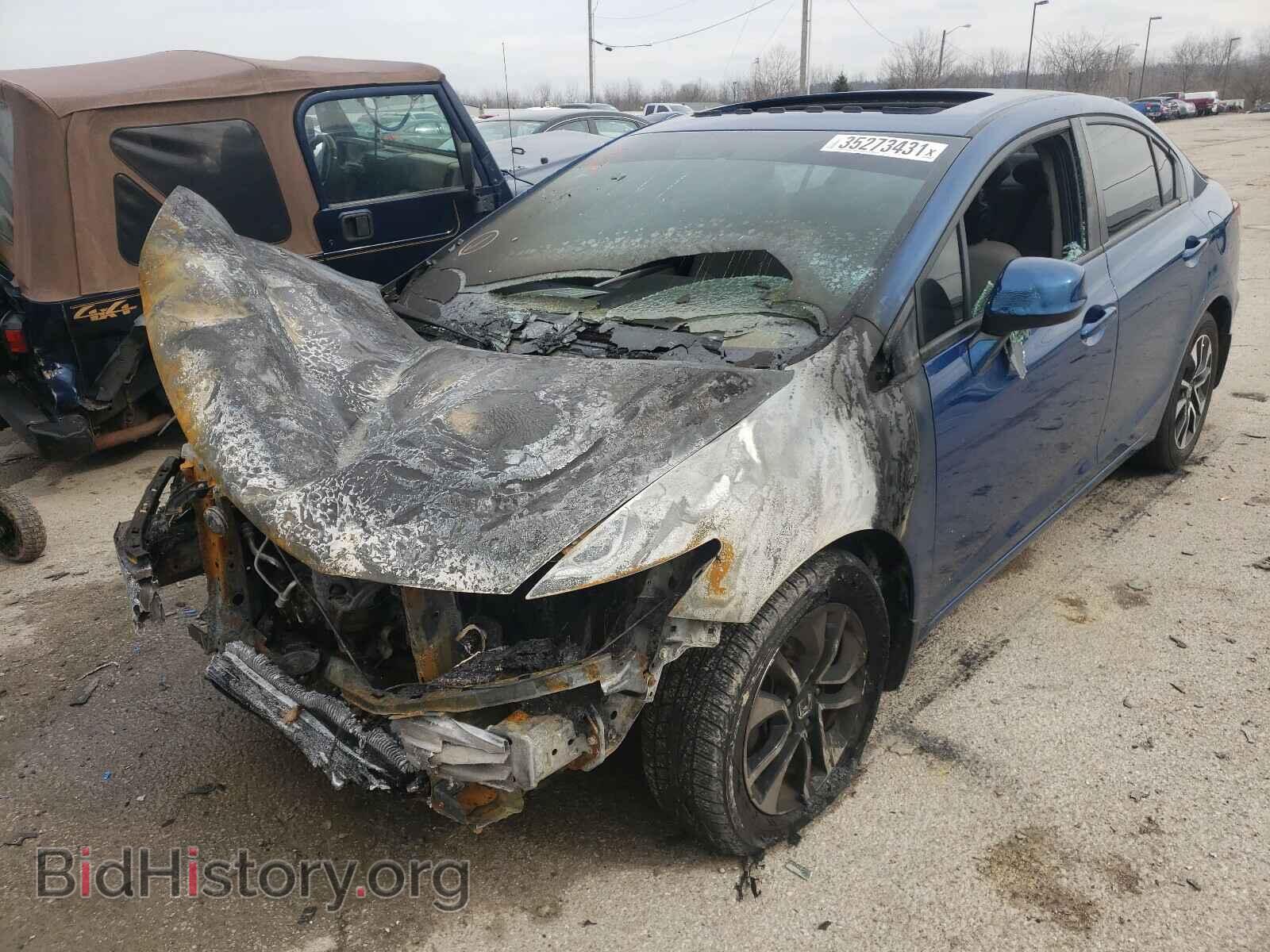 2013 HONDA CIVIC - VIN: 19XFB2F8XDE064251 - Фото 2