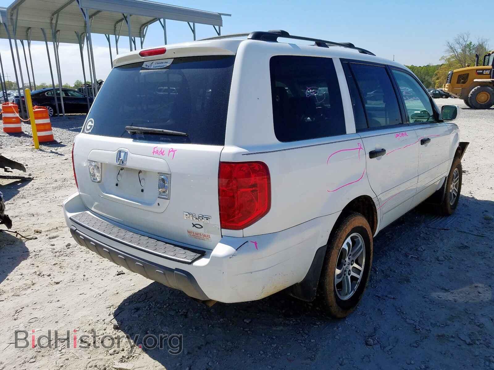 2005 HONDA PILOT - VIN: 5FNYF18555B012998 - Фото 4