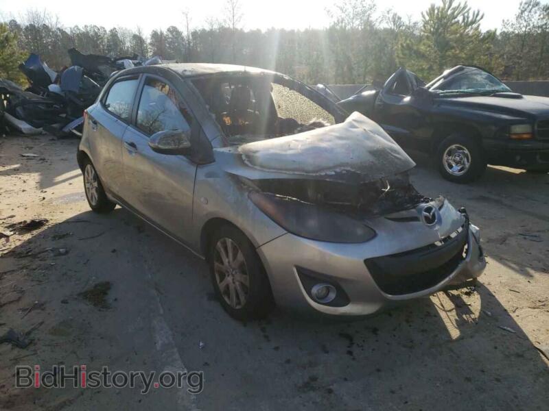 2013 Mazda 2 MAZDA2 (VIN JM1DE1LY3D0155903) — фото 1 из 10, Copart, повреждение: пожар