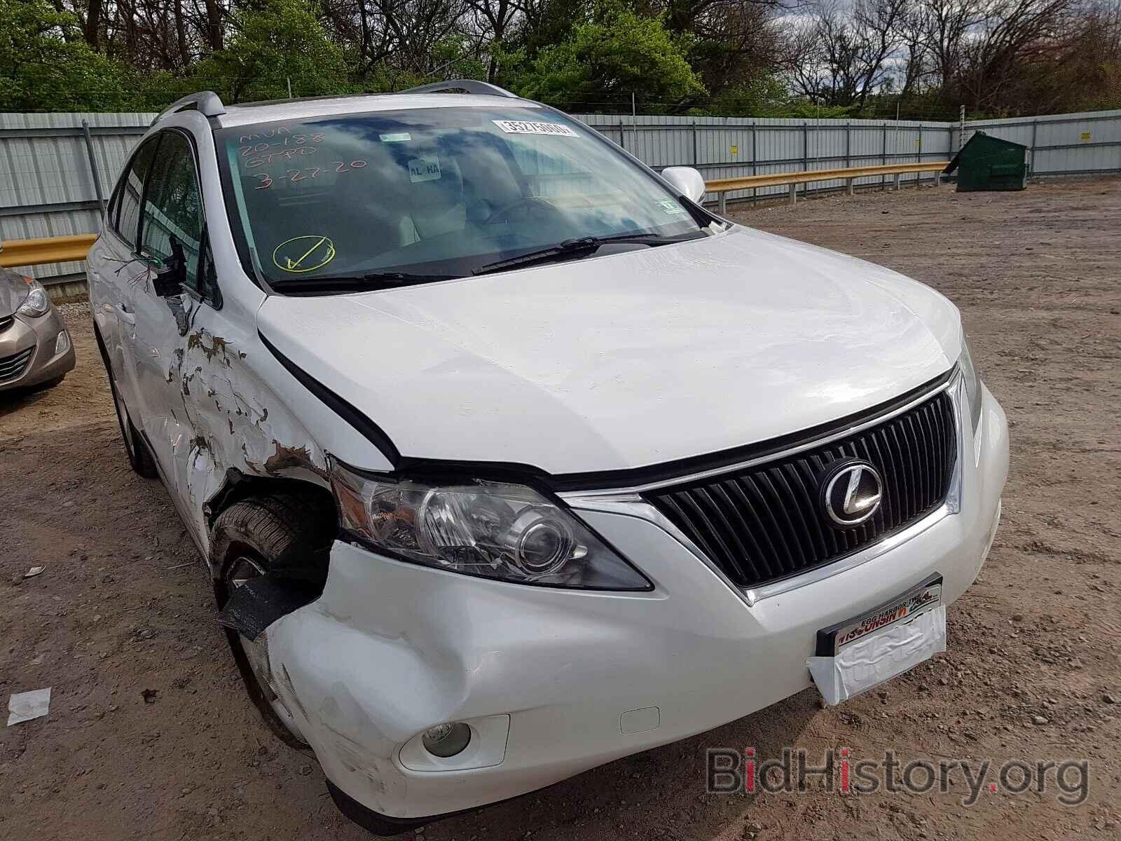 Фотография 2T2BK1BA8AC044491 - LEXUS RX350 2010