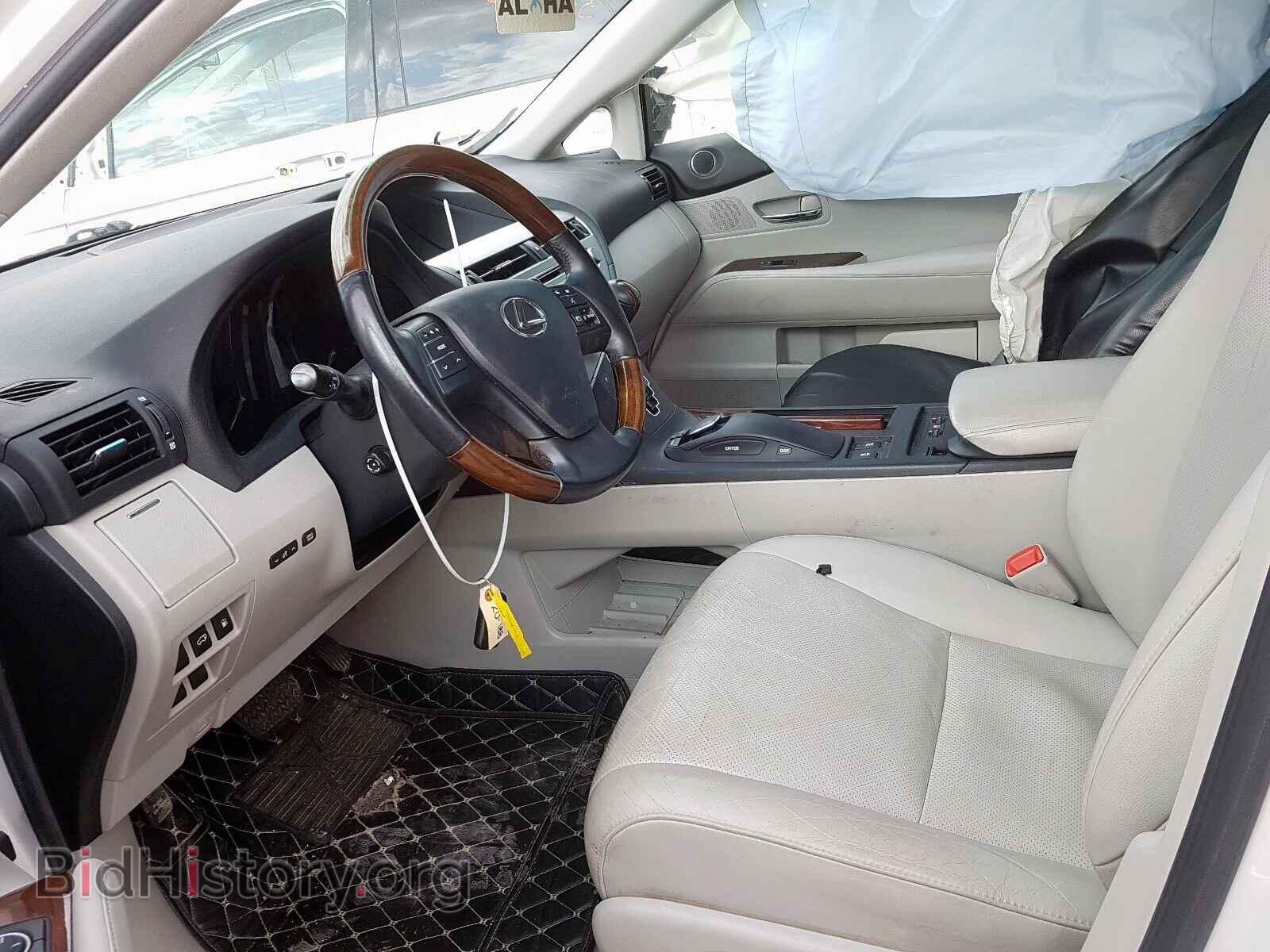 2010 LEXUS RX350 - VIN: 2T2BK1BA8AC044491 - Фото 5