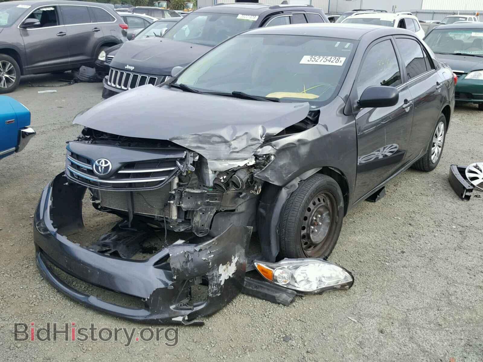 2013 TOYOTA COROLLA BA - VIN: 2T1BU4EEXDC030711 - Фото 2