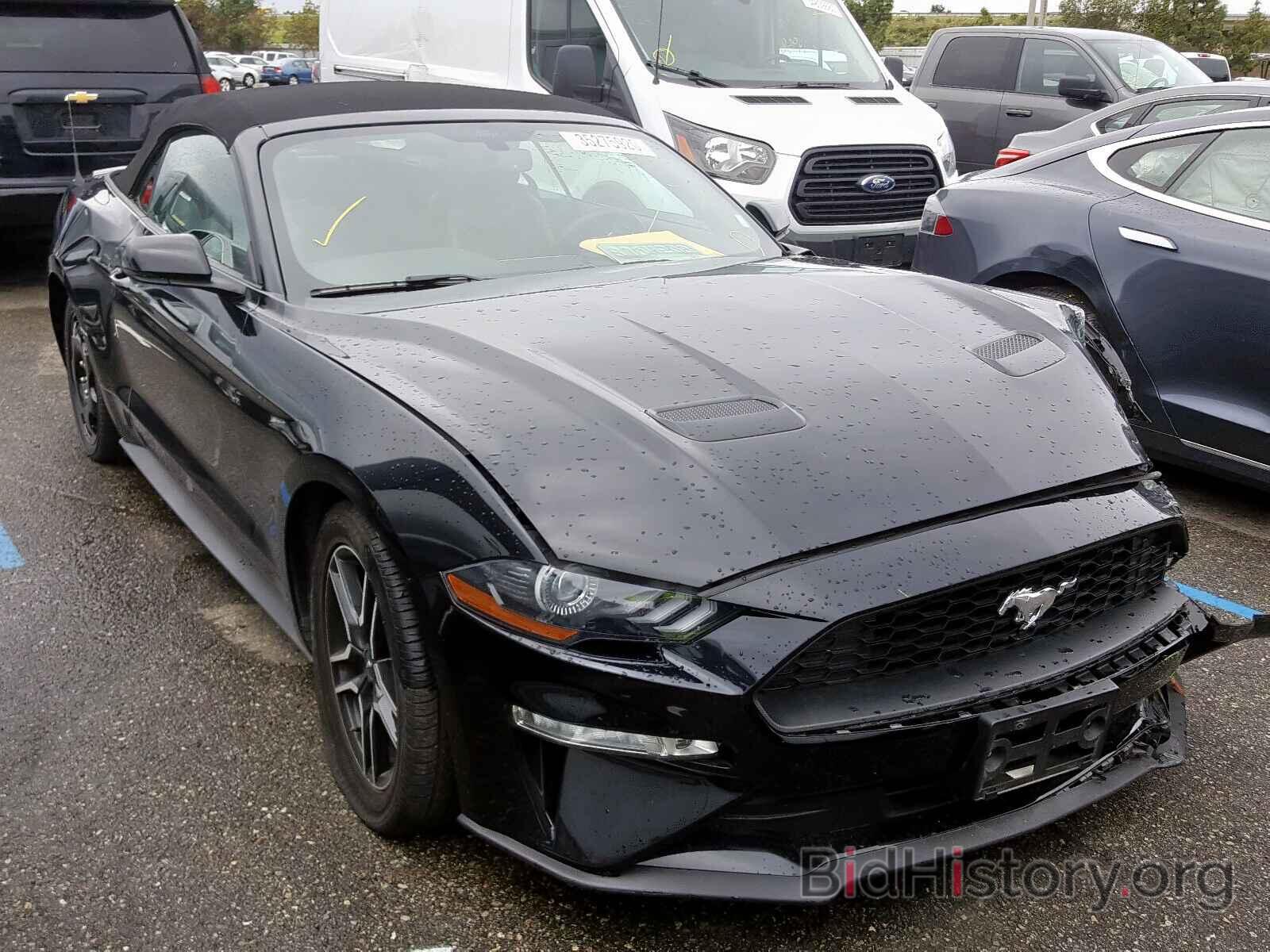 Photo 1FATP8UH7K5169984 - FORD MUSTANG 2019