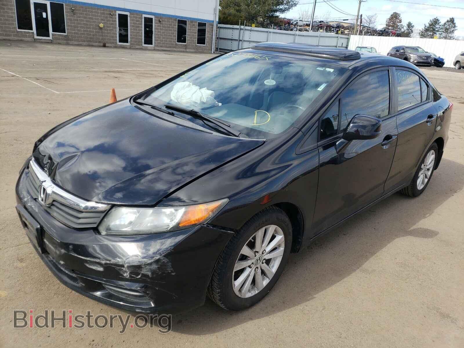 2012 HONDA CIVIC - VIN: 19XFB2F90CE042945 - Фото 2