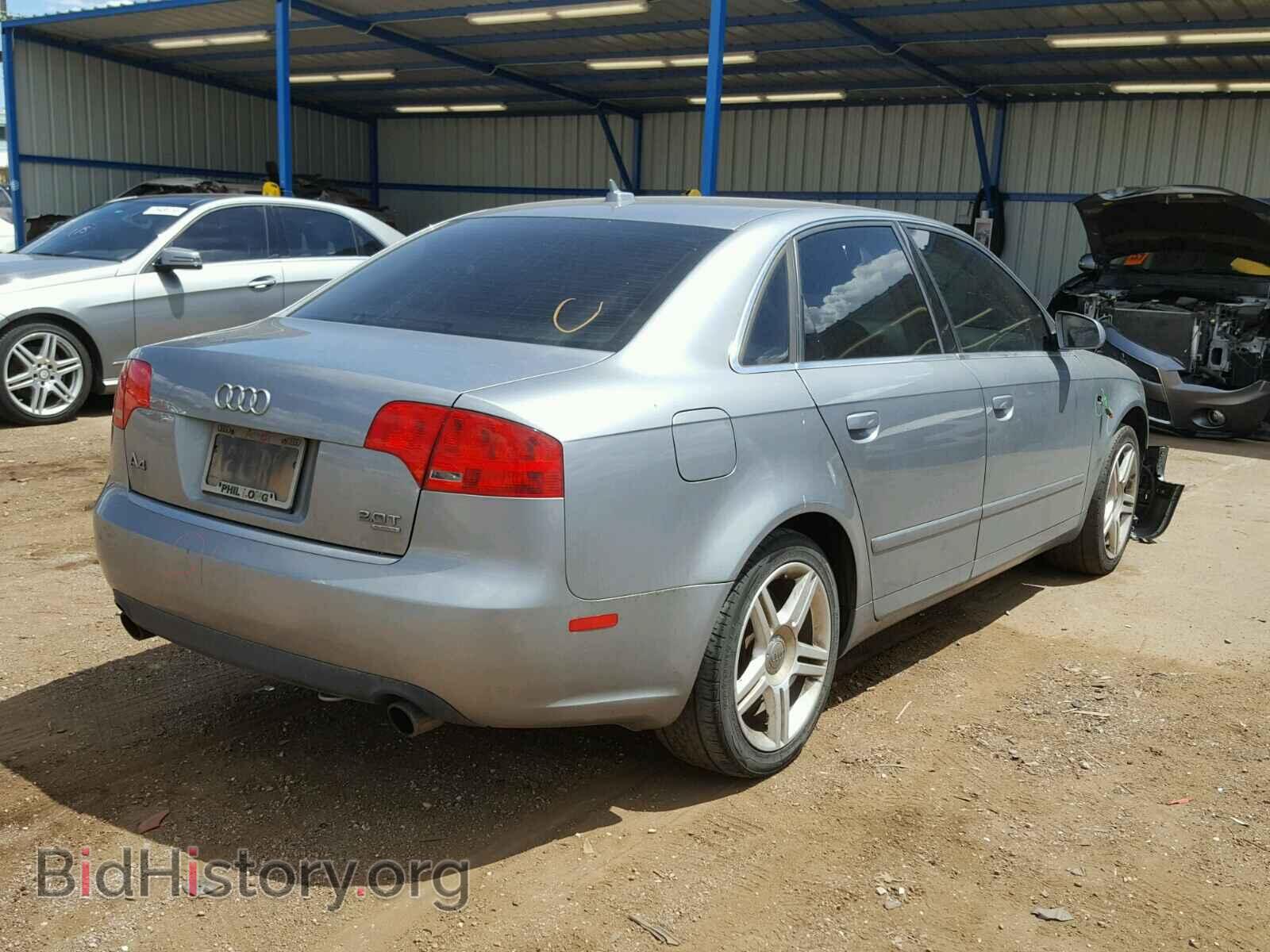 2007 AUDI A4 - VIN: WAUDF78E87A203048 - Фото 4