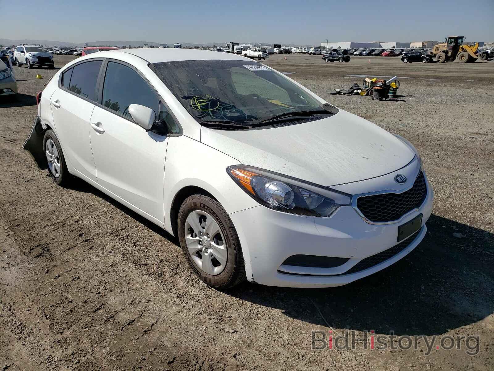 Photo KNAFK4A63G5620124 - KIA FORTE 2016