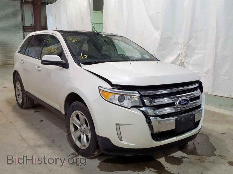 2013 Ford EDGE EDGE SEL (VIN 2FMDK4JC7DBA10357) — photo 1 of 10, Copart, damage: front end