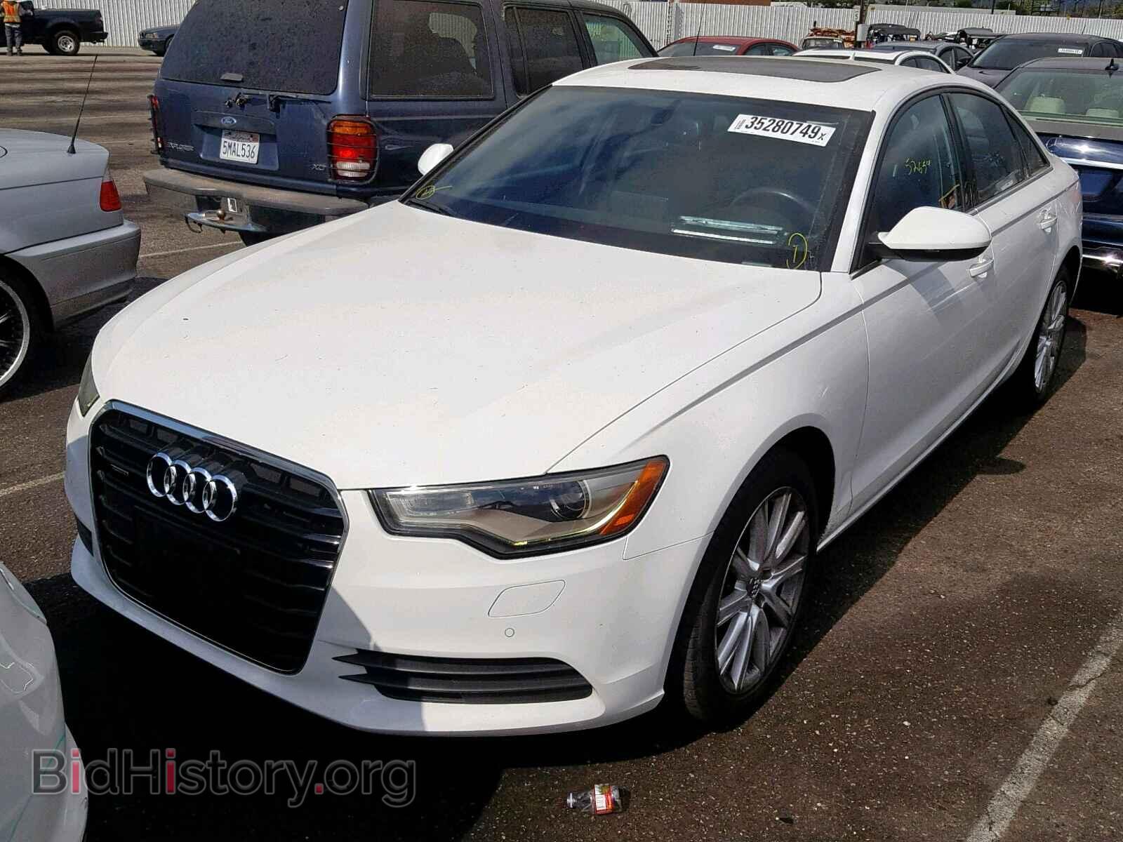 2014 AUDI A6 - VIN: WAUGFAFC2EN084155 - Photo 2