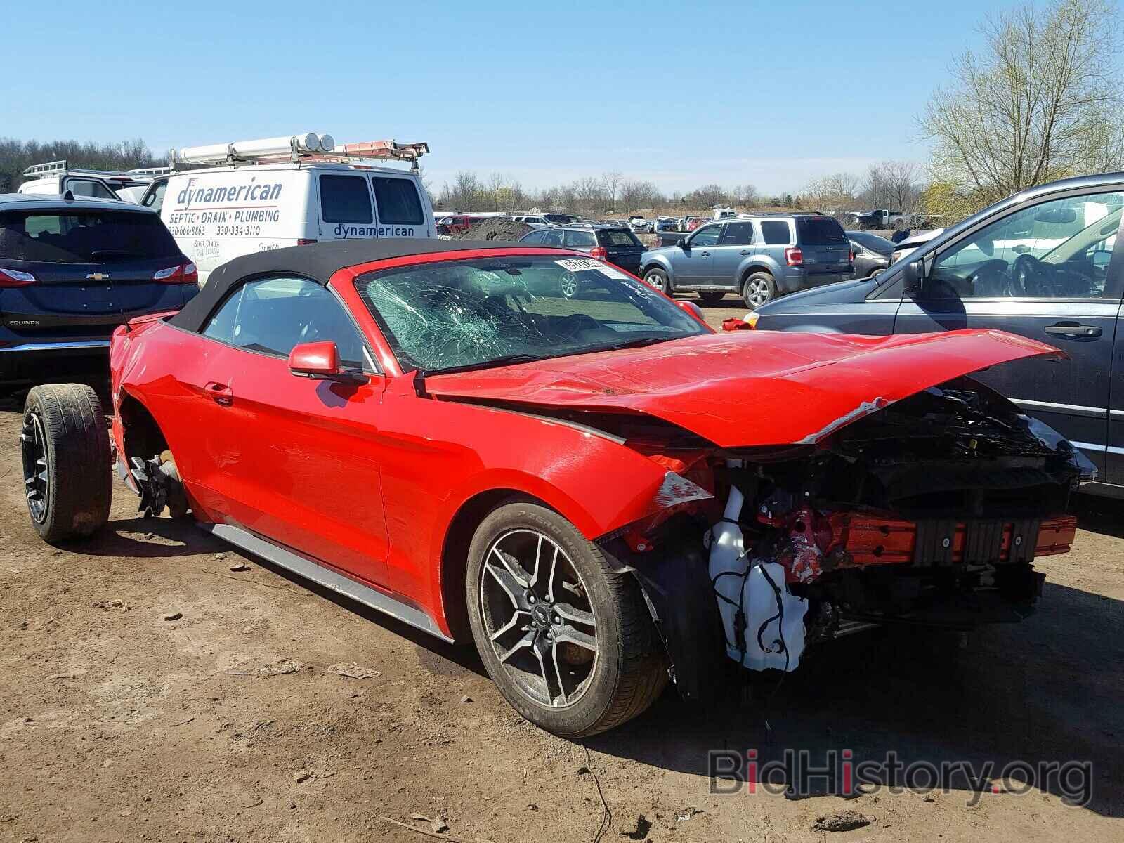 Photo 1FATP8UH1K5138696 - FORD MUSTANG 2019