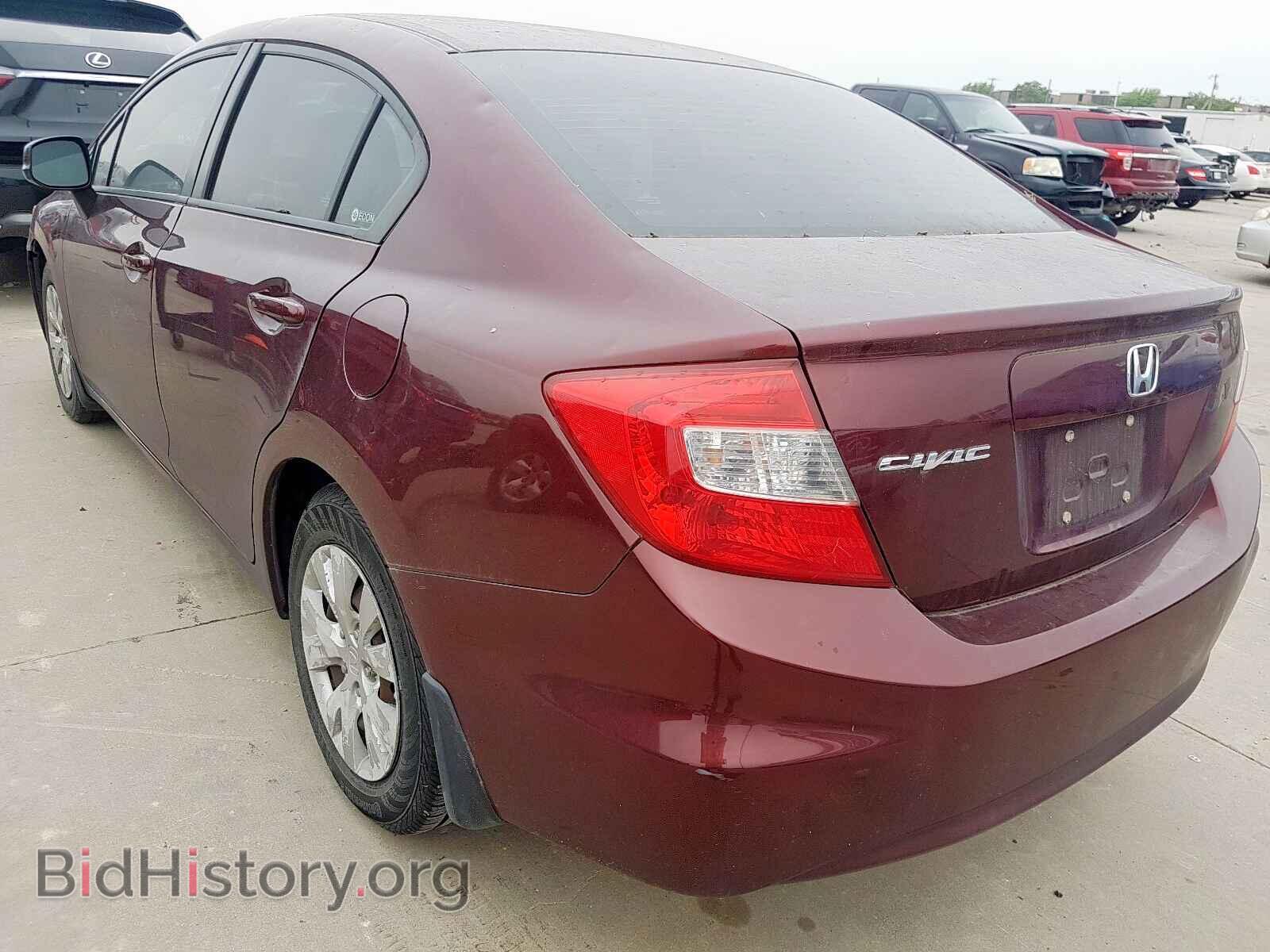 2012 HONDA CIVIC - VIN: 19XFB2F54CE043836 - Фото 3