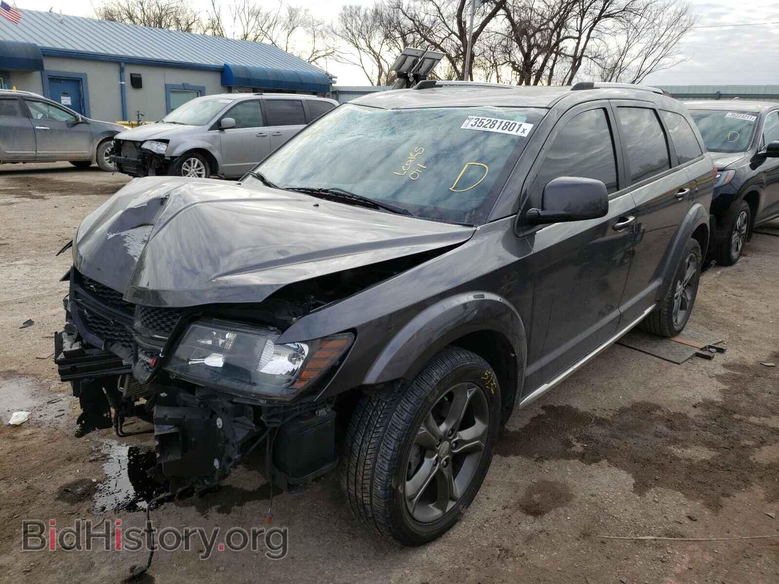 2015 DODGE JOURNEY - VIN: 3C4PDCGB9FT631157 - Фото 2