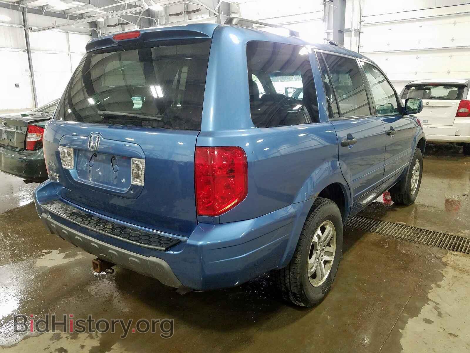 2005 HONDA PILOT - VIN: 5FNYF18575B066528 - Фото 4
