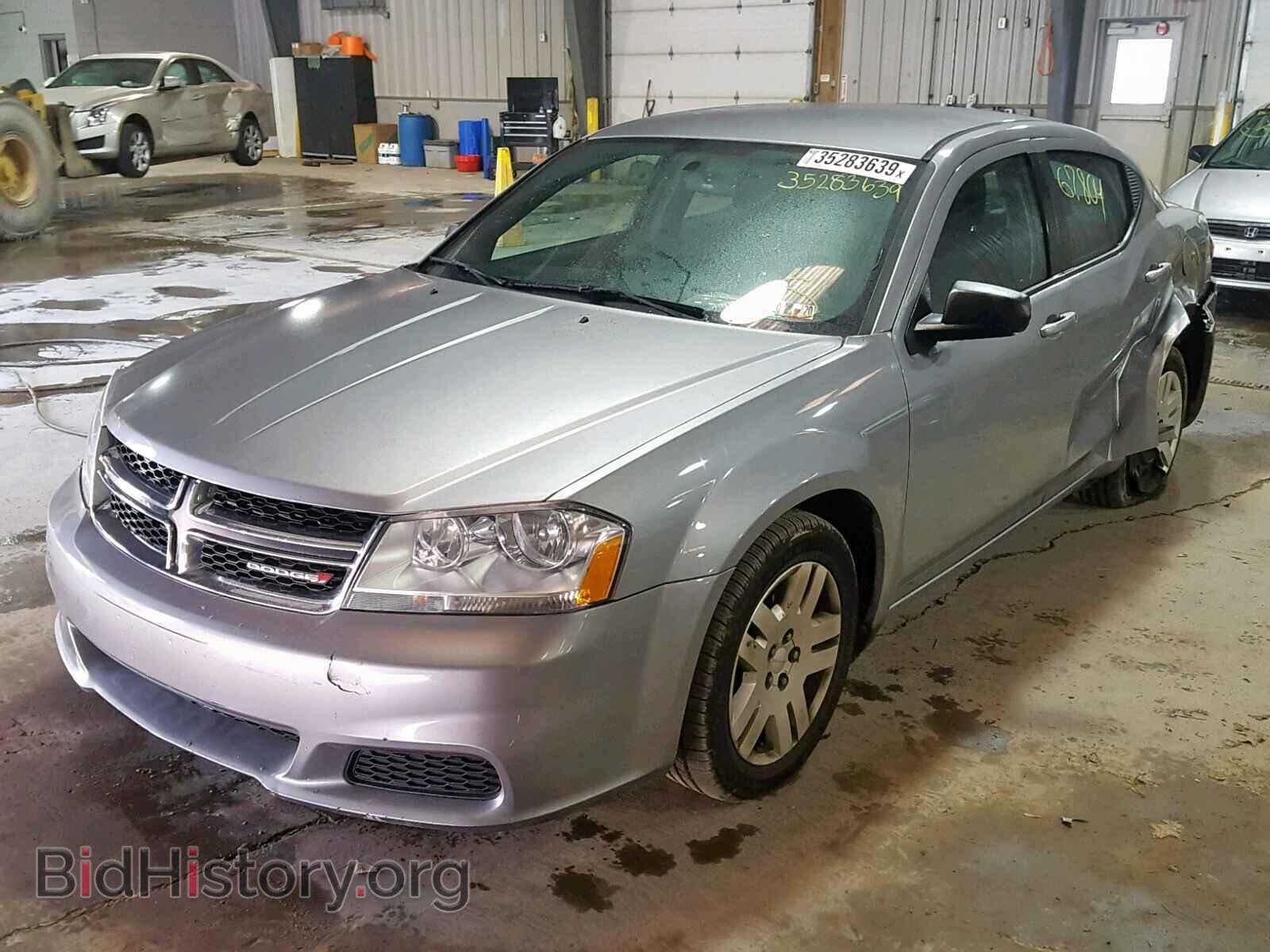 2013 DODGE AVENGER - VIN: 1C3CDZAG1DN748237 - Фото 2