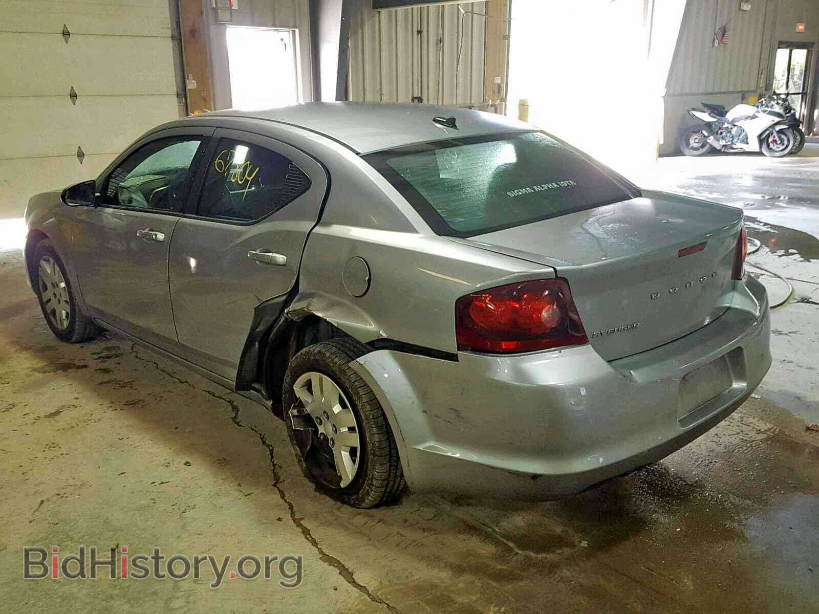 2013 DODGE AVENGER - VIN: 1C3CDZAG1DN748237 - Фото 3