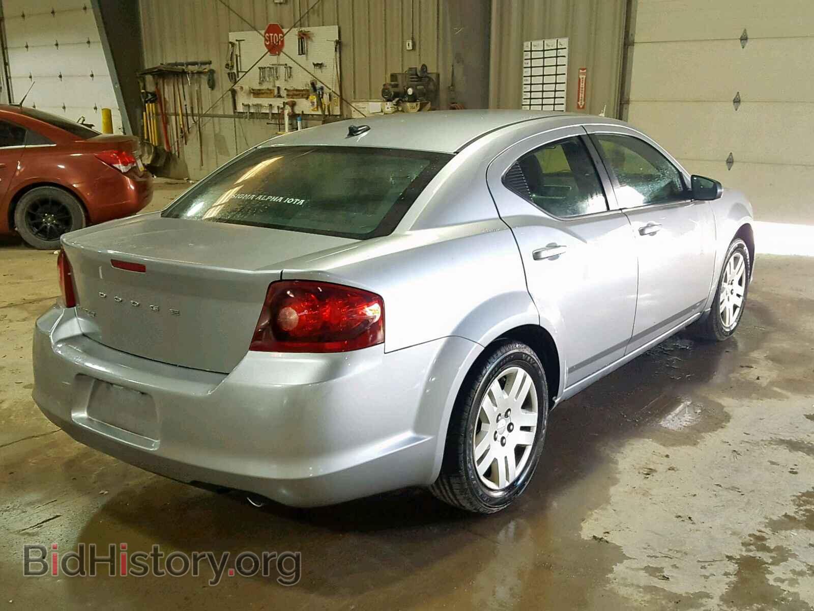2013 DODGE AVENGER - VIN: 1C3CDZAG1DN748237 - Фото 4