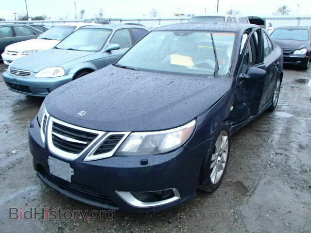 2008 SAAB 9 3 - VIN: YS3FH46U181104371 - Фото 2