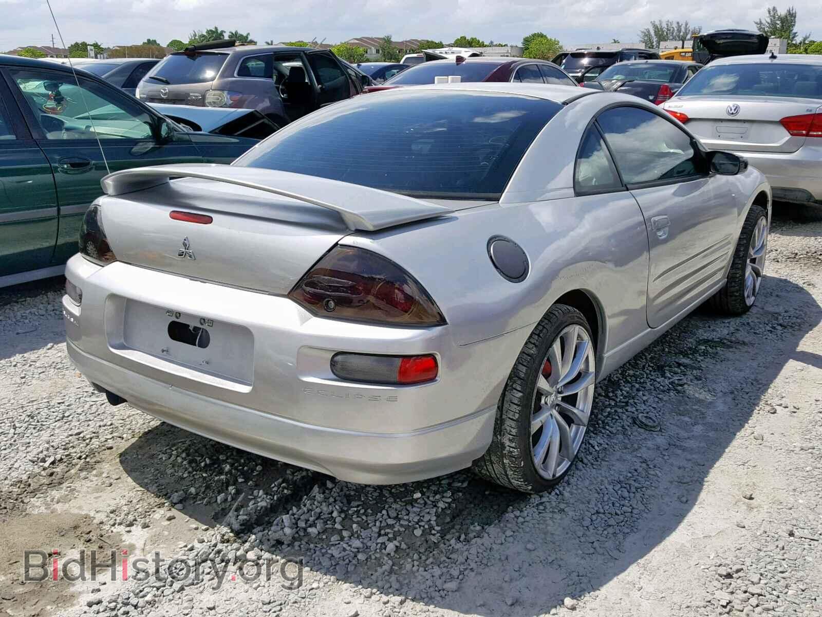 2000 MITSUBISHI ECLIPSE - VIN: 4A3AC34G7YE091669 - Фото 4