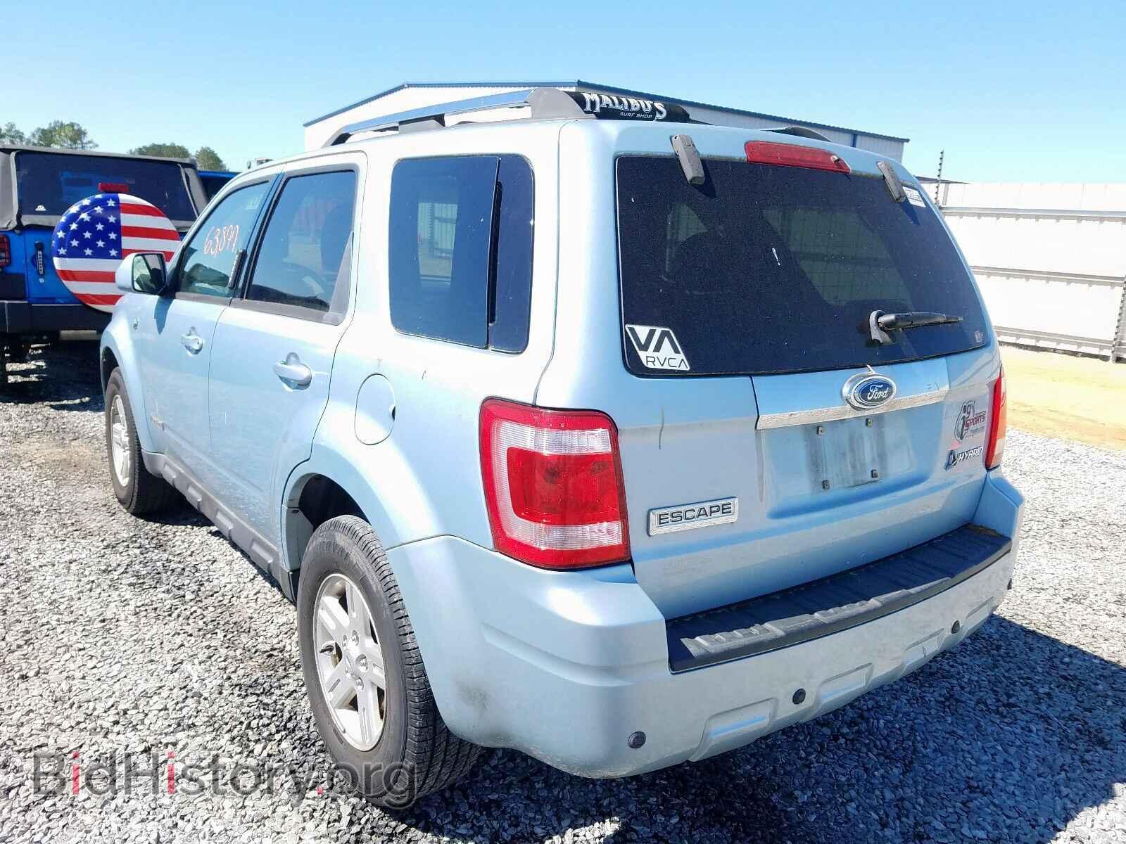 2008 FORD ESCAPE - VIN: 1FMCU59H18KC22663 - Фото 3