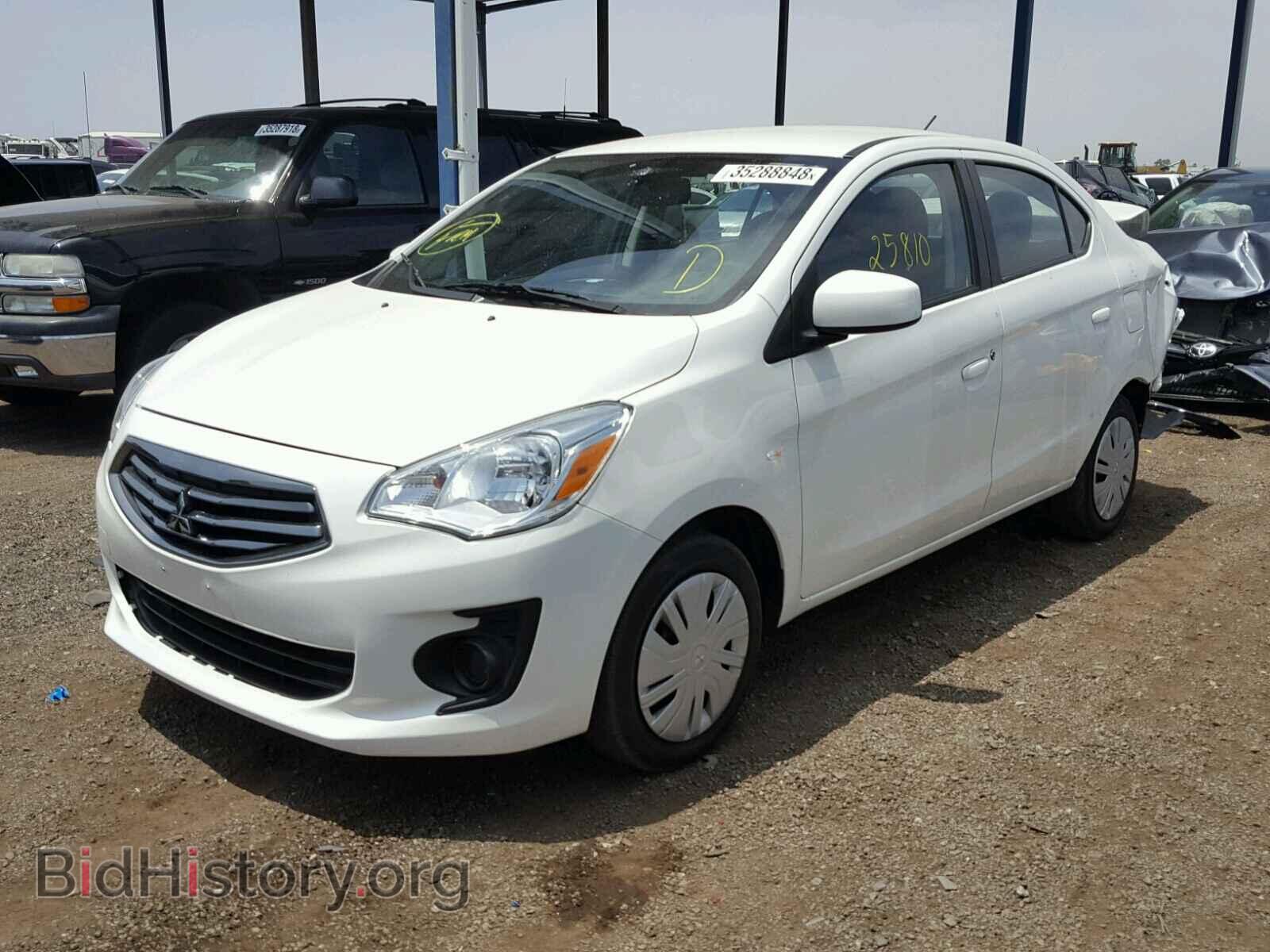 2017 MITSUBISHI MIRAGE - VIN: ML32F3FJ6HHF06251 - Фото 2