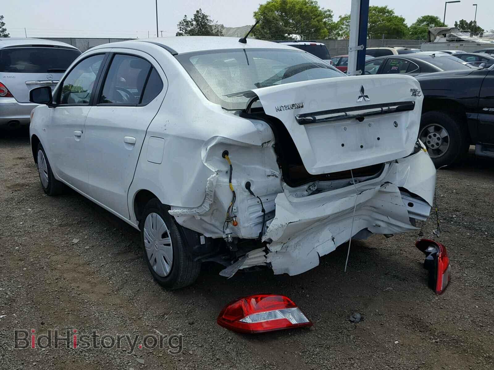 2017 MITSUBISHI MIRAGE - VIN: ML32F3FJ6HHF06251 - Фото 3