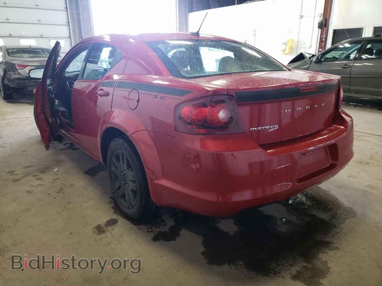 2014 DODGE AVENGER - VIN: 1C3CDZABXEN188613 - Фото 3