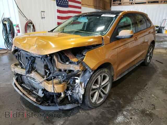 2015 FORD EDGE - VIN: 2FMTK4AP8FBB34400 - Фото 2