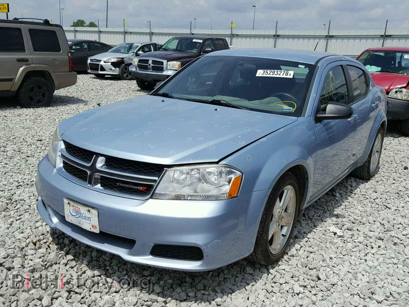 2013 DODGE AVENGER - VIN: 1C3CDZAB2DN534541 - Фото 2