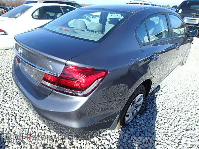 2013 HONDA CIVIC - VIN: 19XFB2F56DE041975 - Фото 4