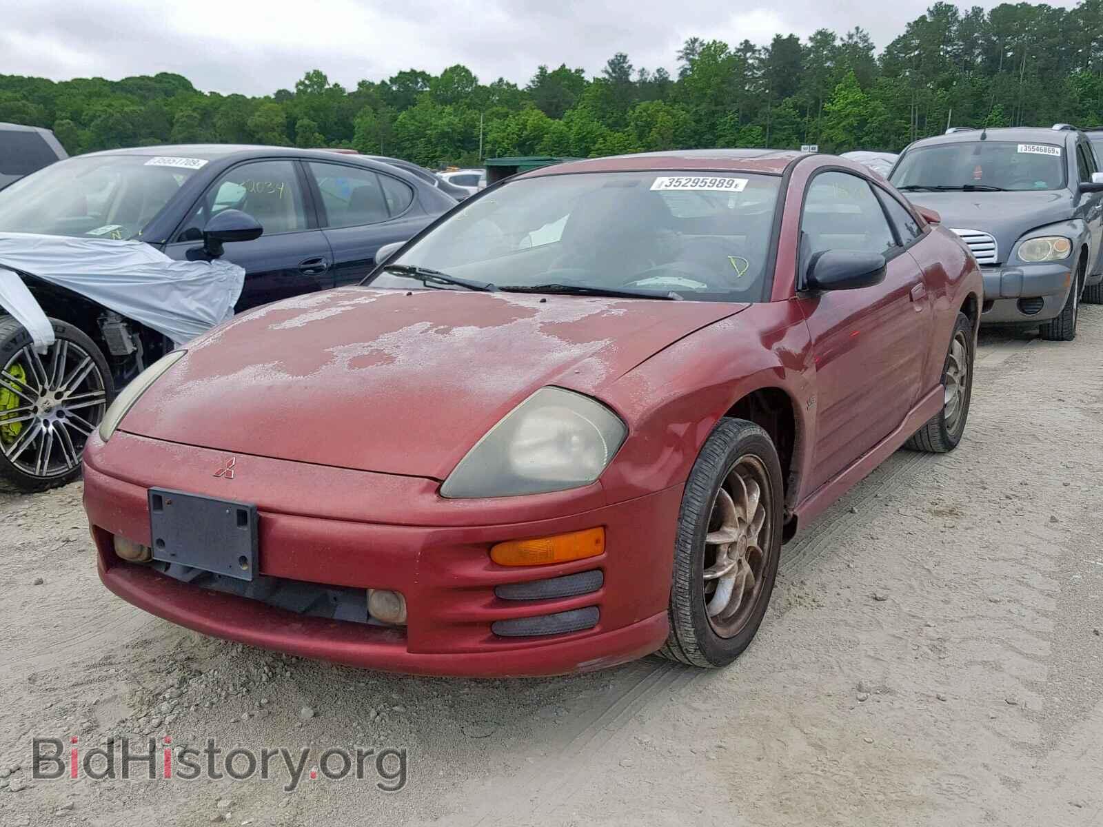 2001 MITSUBISHI ECLIPSE - VIN: 4A3AC54H61E172138 - Фото 2