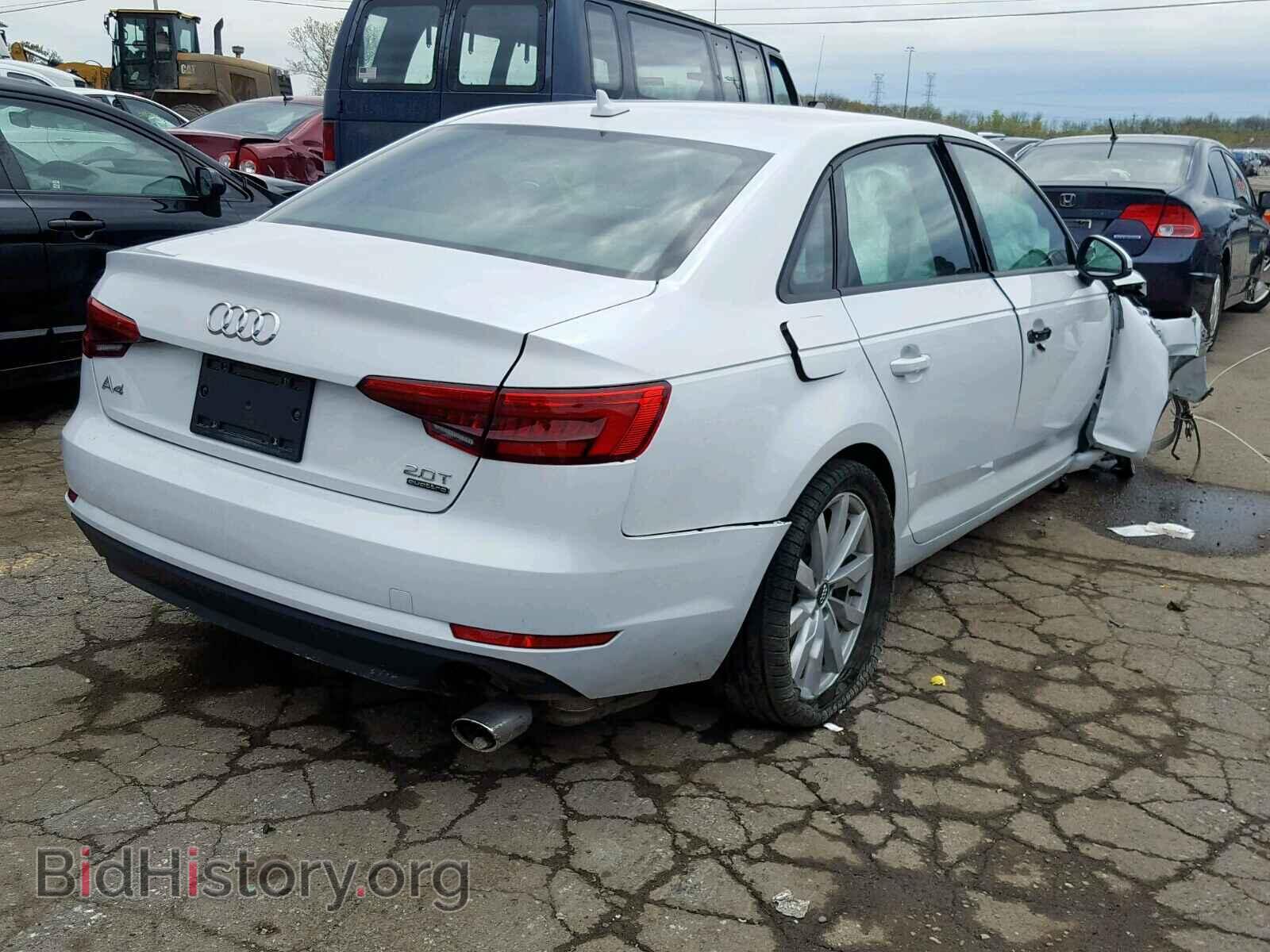 2017 AUDI A4 - VIN: WAUANAF48HA176299 - Фото 4