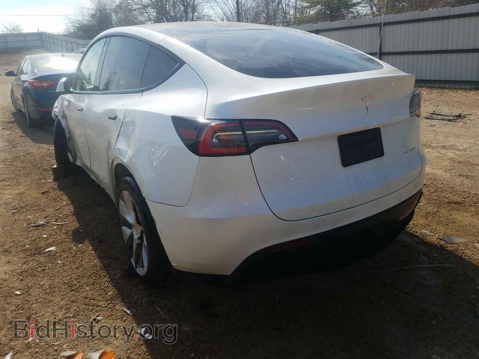 2020 TESLA MODEL Y - VIN: 5YJYGDEE5LF039716 - Фото 3