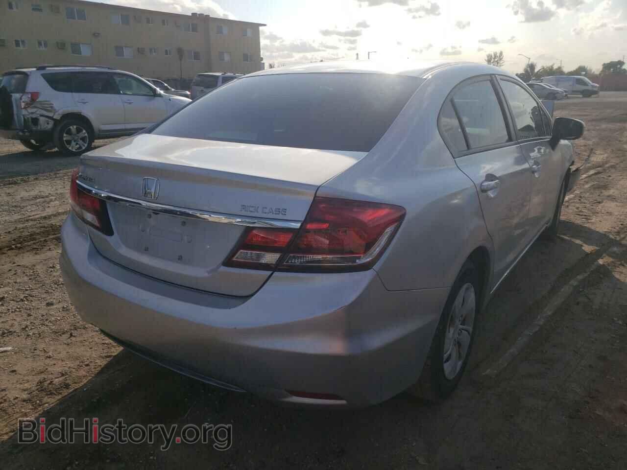 2014 HONDA CIVIC - VIN: 19XFB2F52EE070469 - Фото 4