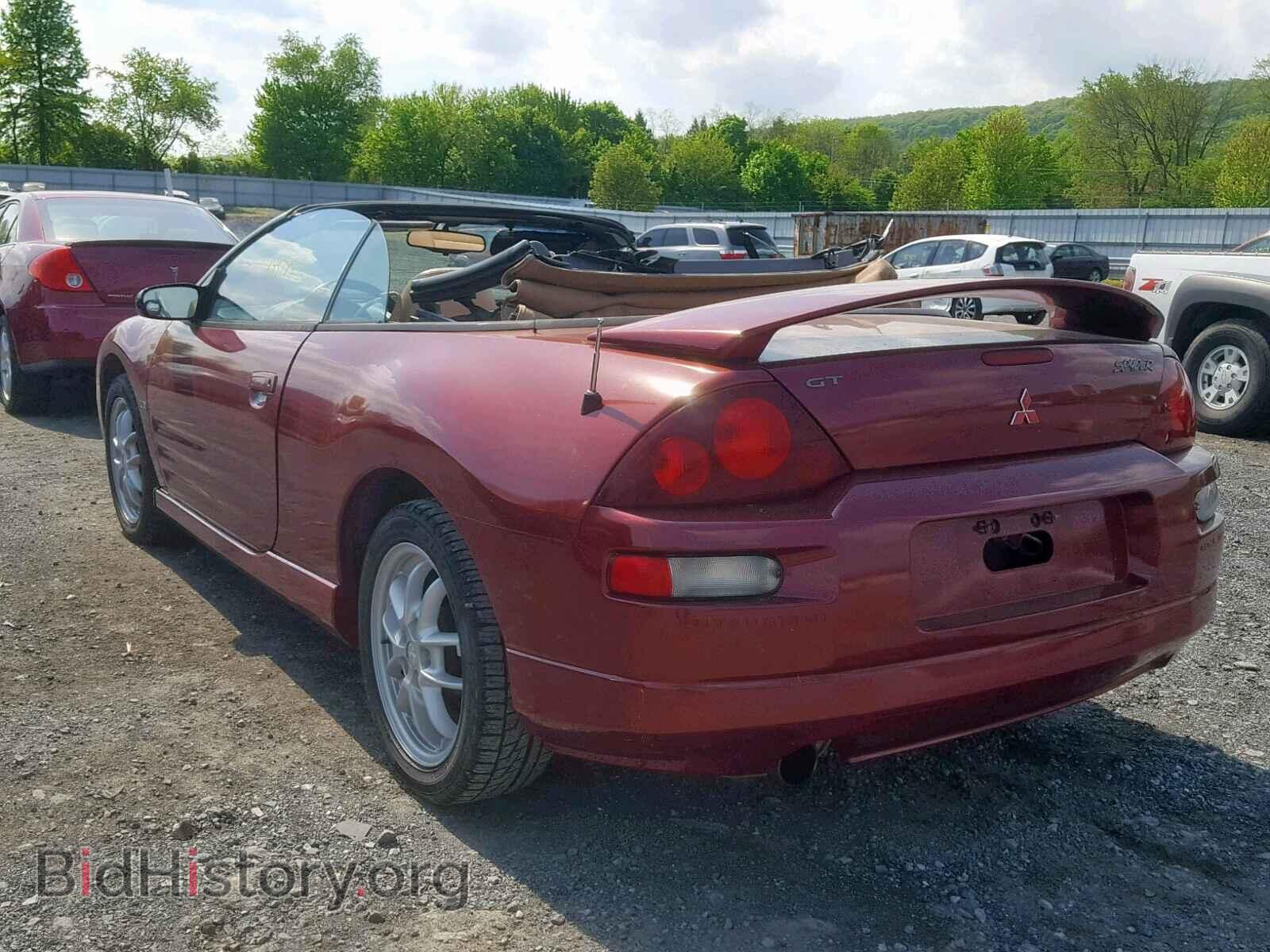 2001 MITSUBISHI ECLIPSE - VIN: 4A3AE85H01E200820 - Фото 3