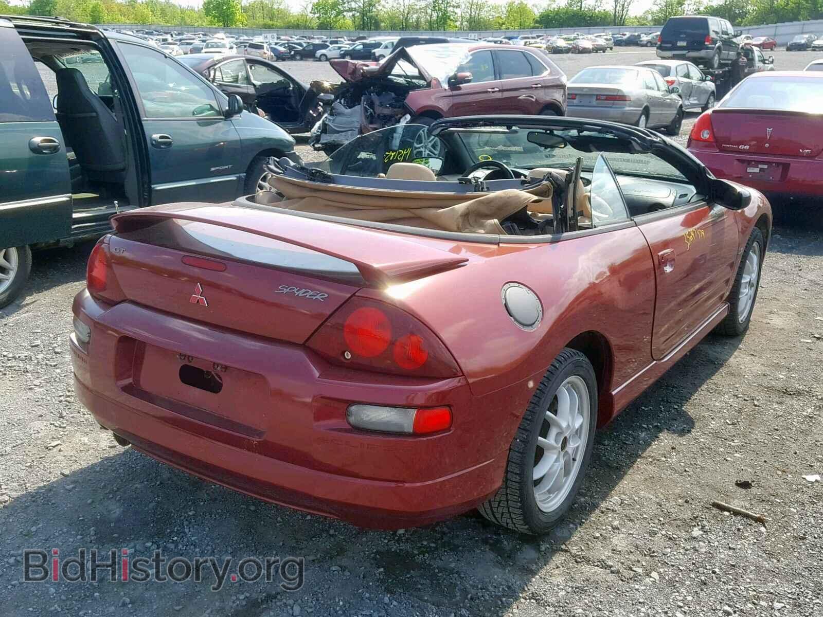 2001 MITSUBISHI ECLIPSE - VIN: 4A3AE85H01E200820 - Фото 4