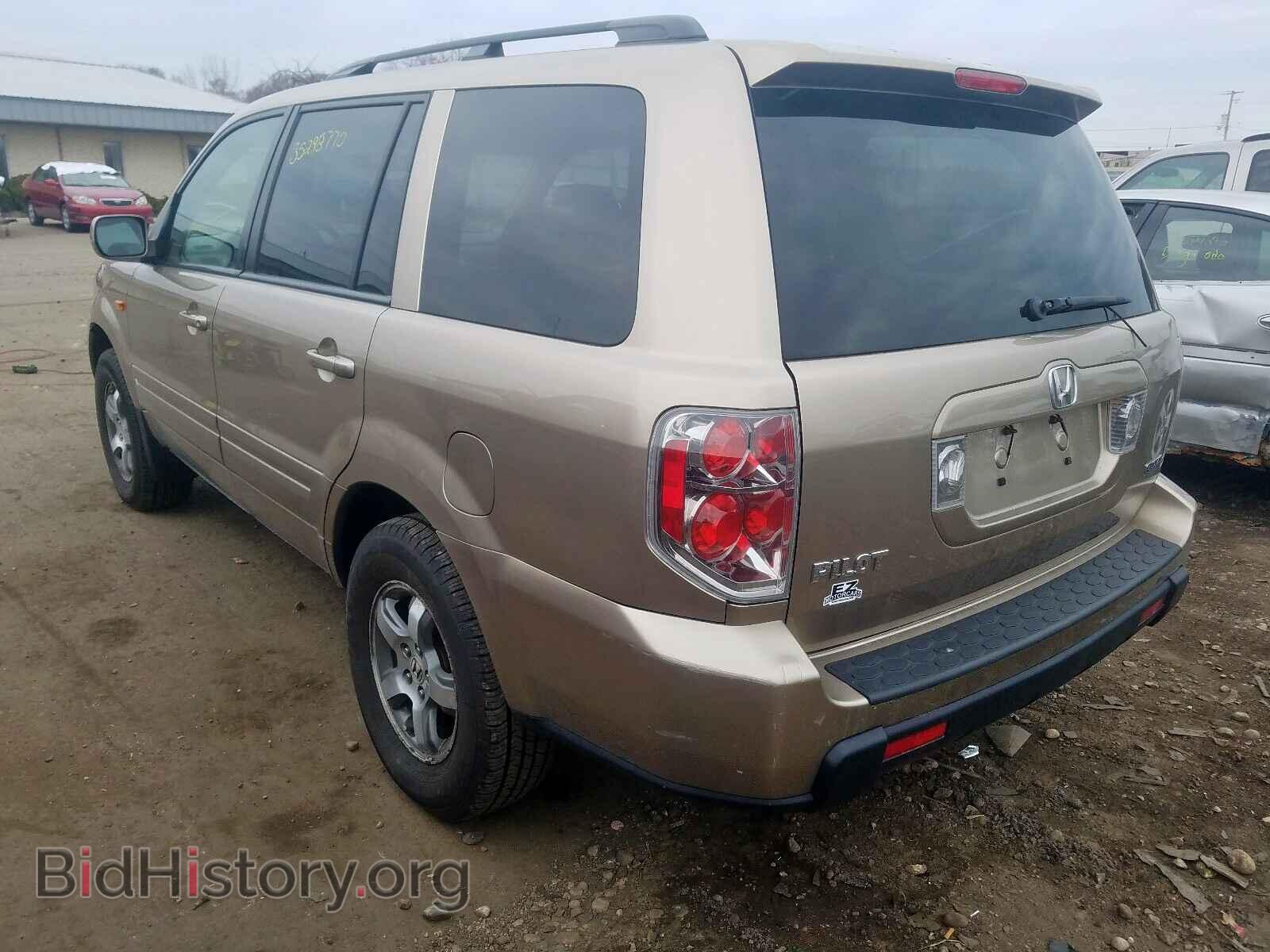 2006 HONDA PILOT - VIN: 5FNYF18656B021033 - Фото 3