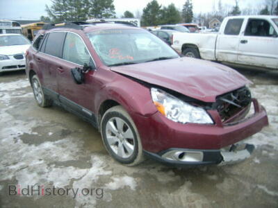 2011 Subaru OUTBACK Outback 2., красный — VIN 4S4BRBKC8B3352905, Copart