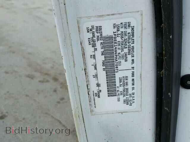 1993 FORD ECONOLINE - VIN: 1FDEE14N4PHA70871 - Photo 10