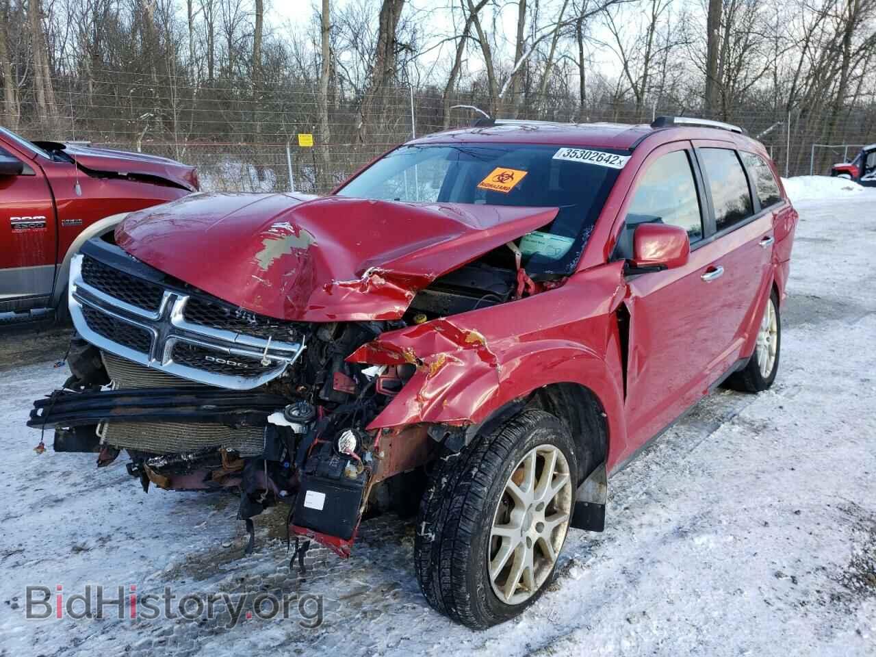 2013 DODGE JOURNEY - VIN: 3C4PDCDGXDT588896 - Фото 2