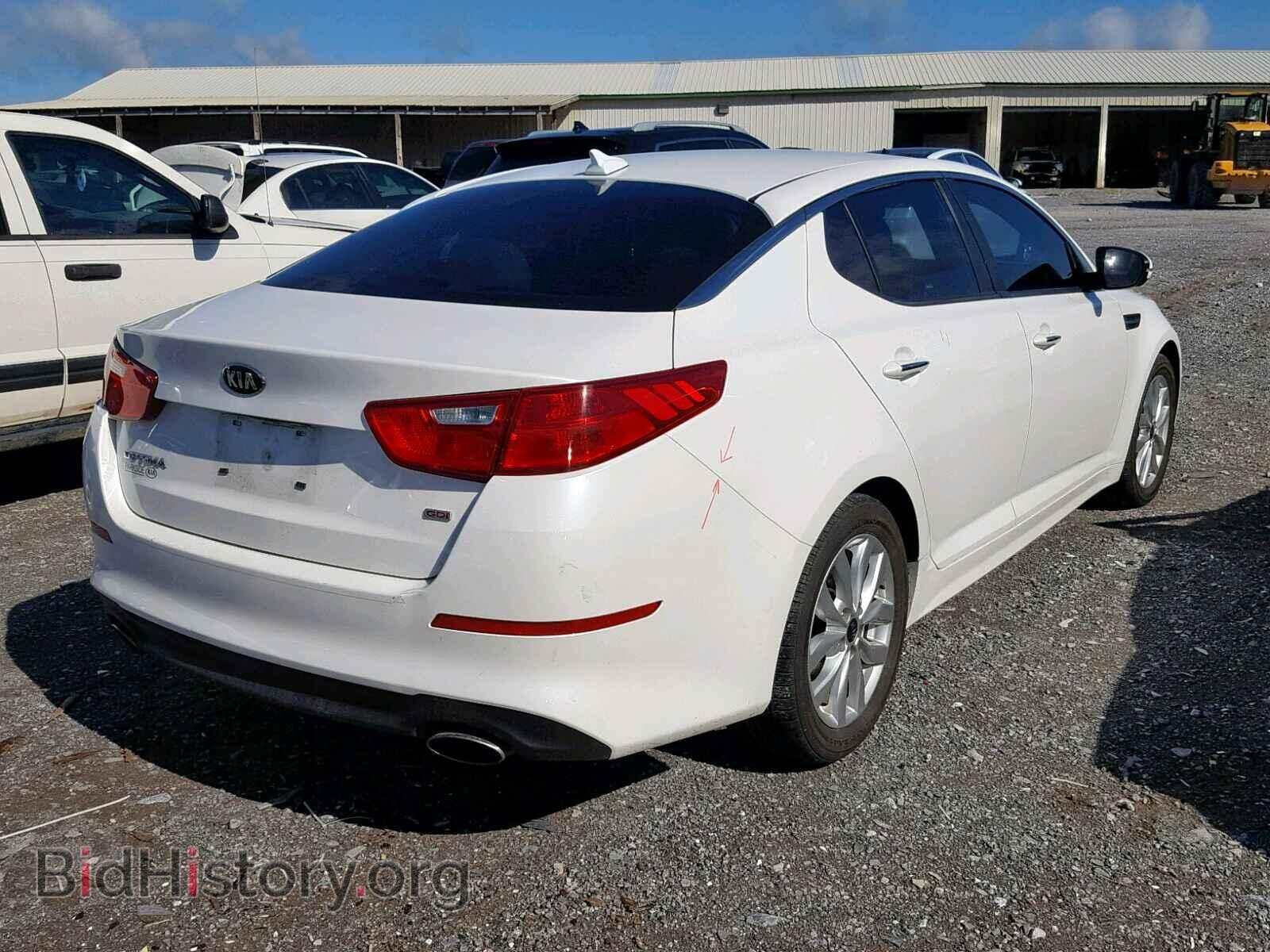 2015 KIA OPTIMA - VIN: KNAGM4A75F5616419 - Photo 4