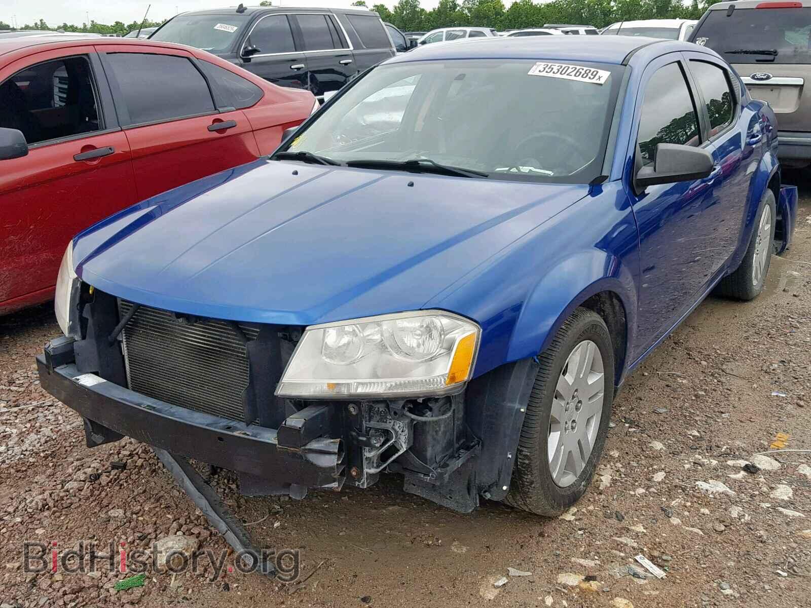 2013 DODGE AVENGER - VIN: 1C3CDZAG7DN533977 - Фото 2